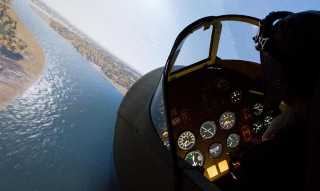 Letecký simulátor stíhačky Supermarine Spitfire