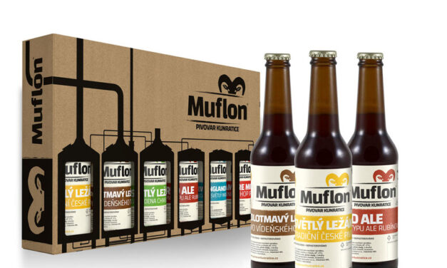 Degustační set piva Muflon – 6× 0,33 l