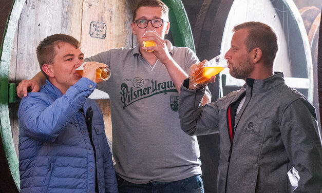 Škola čepování piva Pilsner Urquell + prohlídka pivovaru